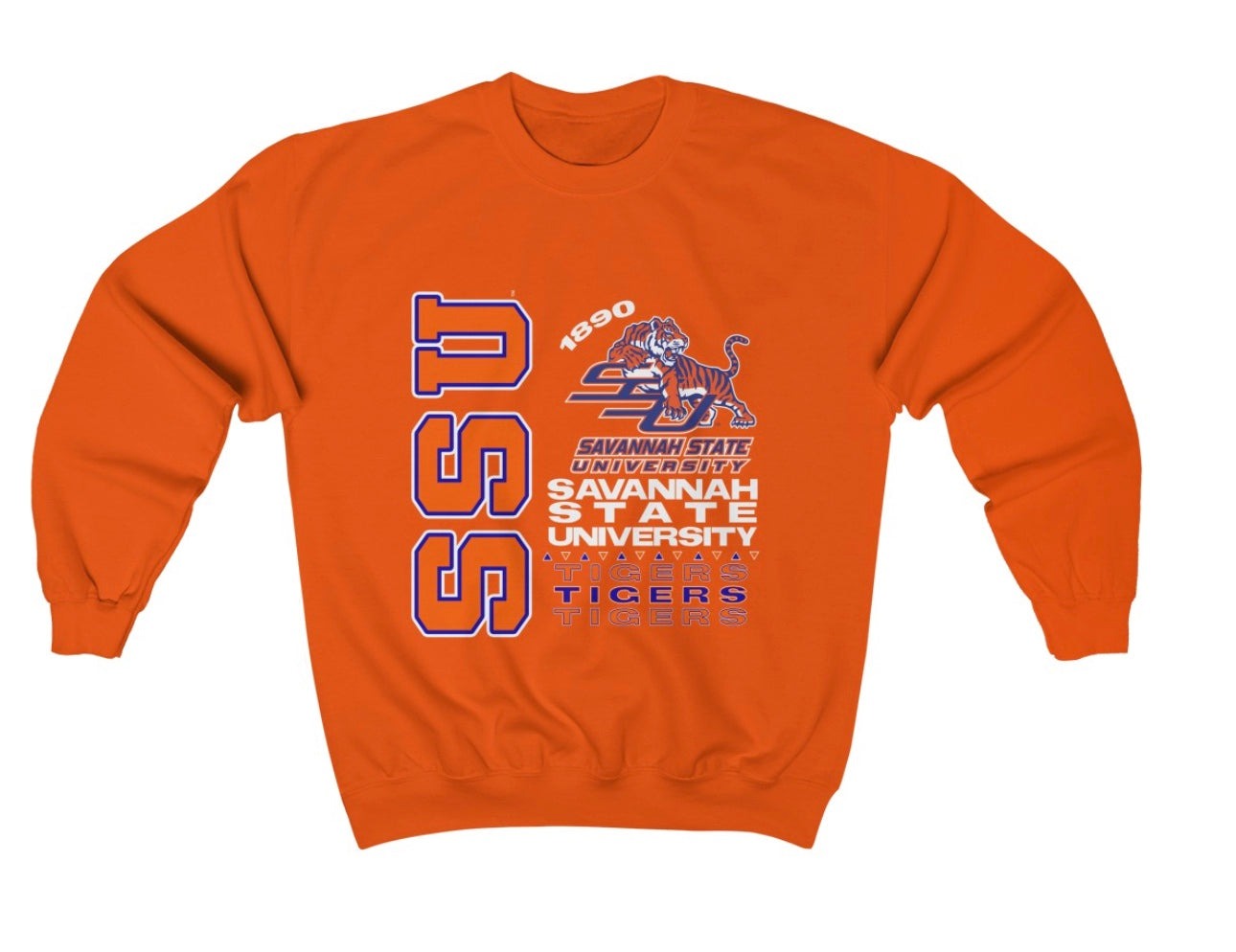 SAVANNAH STATE TOUR CREWNECK ORANGE COLOR