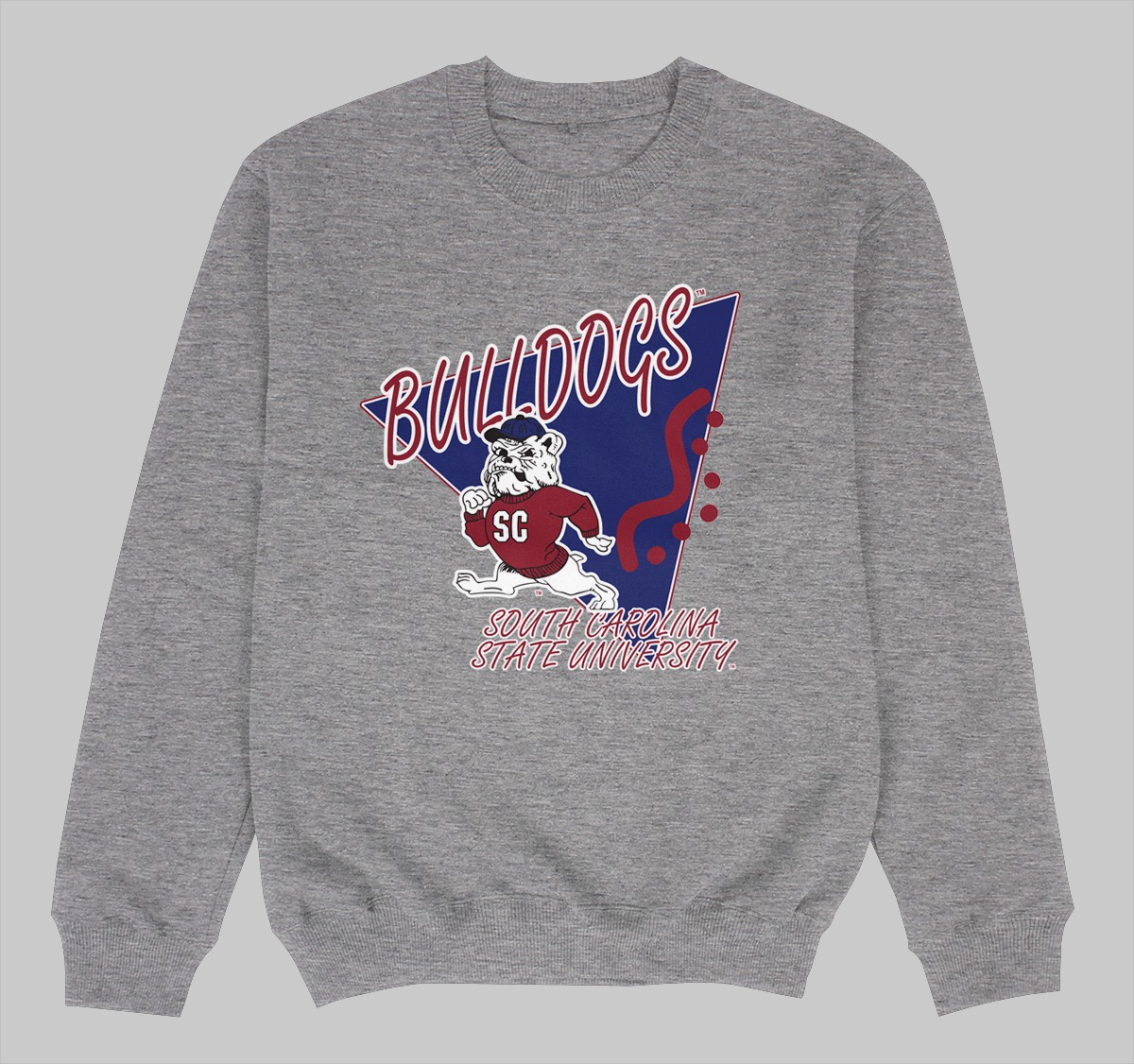 SC STATE BEEPER CREWNECK SWEATSHIRT GREY COLOR