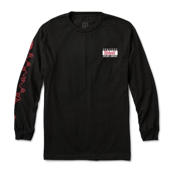 SK x BP Long Sleeve Black Tee