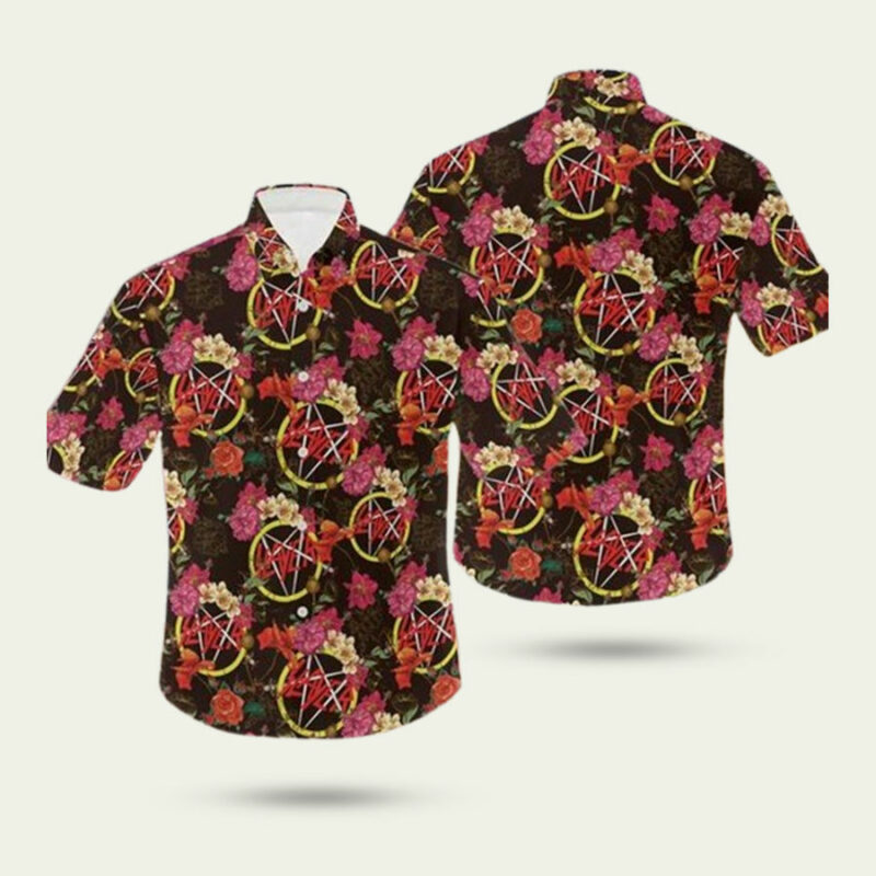 SLAYER BAND HAWAIIAN SHIRT