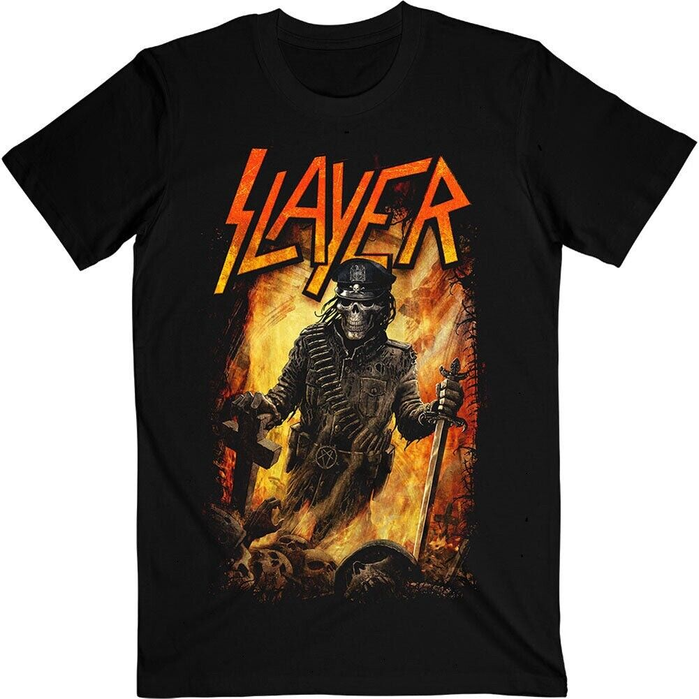 SLAYER shirt Aftermath TEE New Black Tshirt Fullsizes