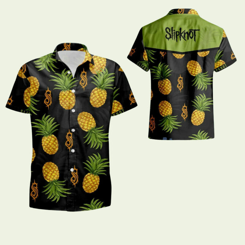 SLIPKNOT BAND PINEAPPLE HAWAIIAN SHIRT