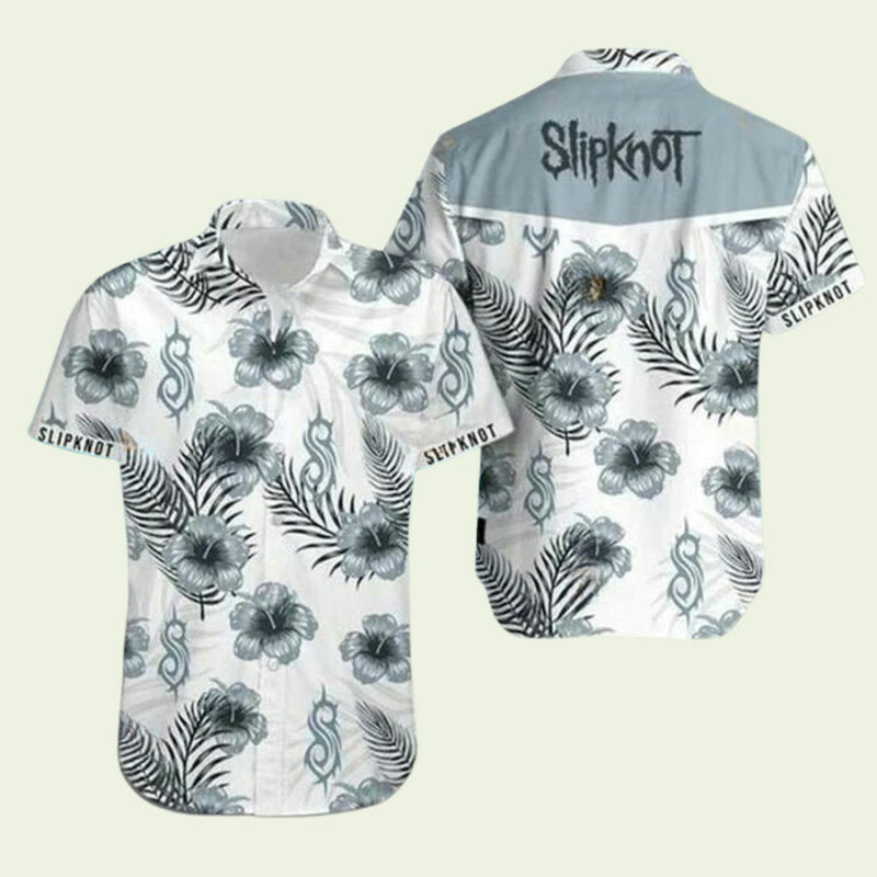 SLIPKNOT HAWAIIAN SHIRT SLIPKNOT SUMMER COOL HAWAIIAN SHIRT