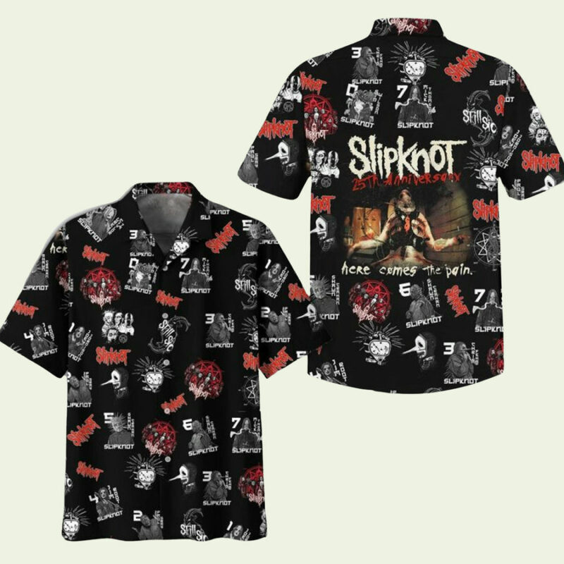 SLIPKNOT HAWAIIAN SHIRT