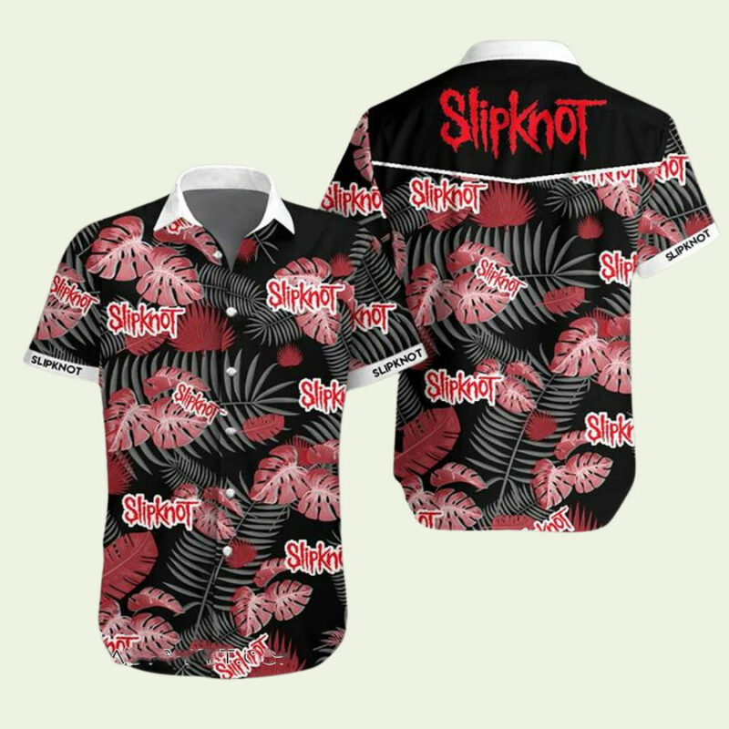 SLIPKNOT HEAVY METAL ROCK HAWAIIAN SHIRT