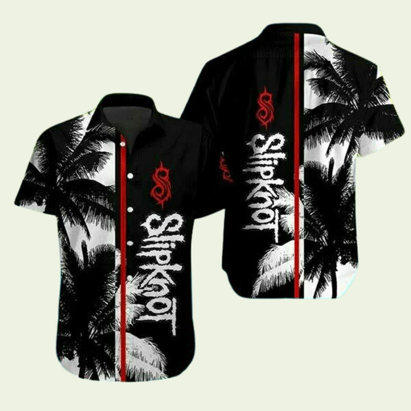 SLIPKNOT PALM TREE SUMMER HAWAIIAN SHIRT