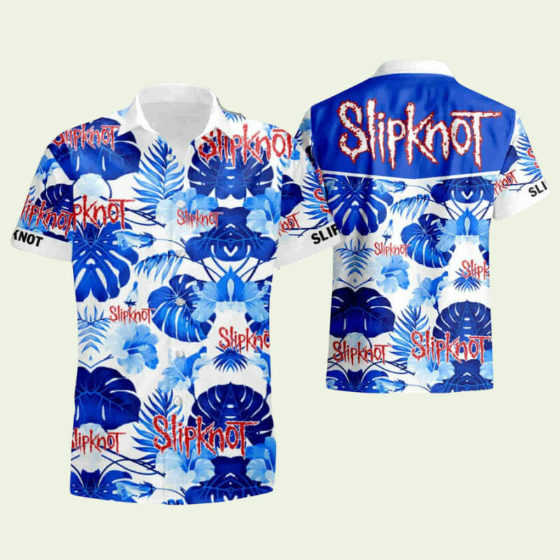 SLIPKNOT PATTERNED COMBO HAWAIIAN SHIRT