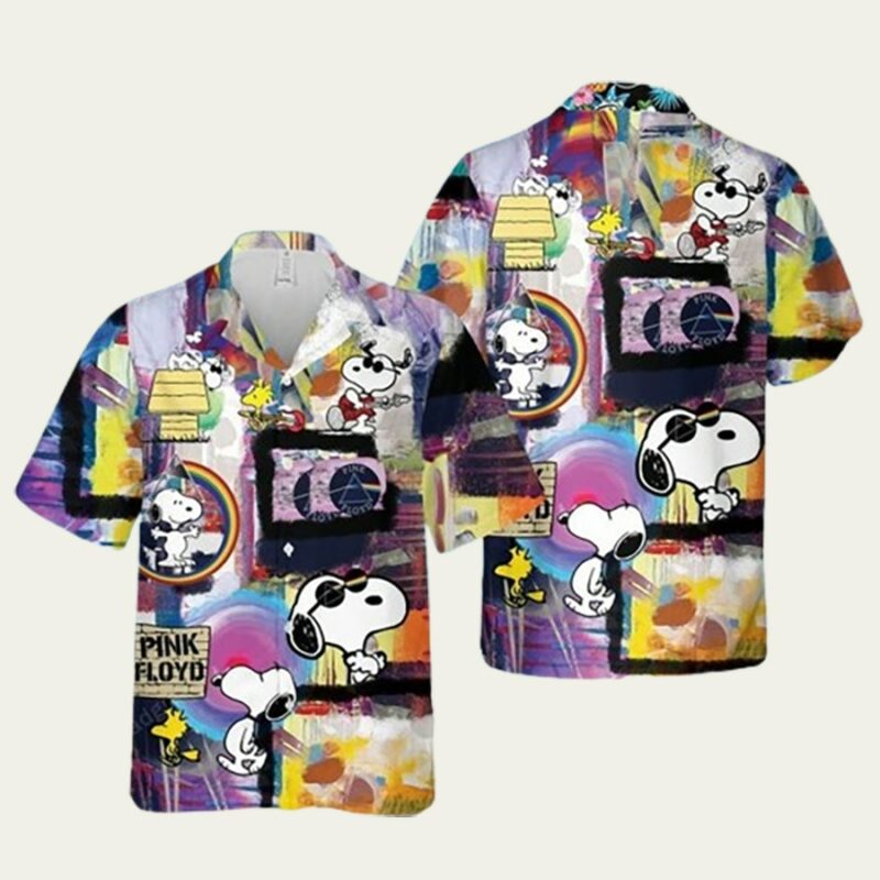 SNOOPY AND CHARLIE BROWN FOREST HAWAIIAN SHIRT