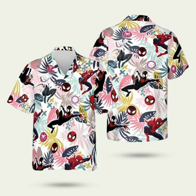 SPIDER MAN ACROSS THE SPIDER VERSE HAWAIIAN SHIRT