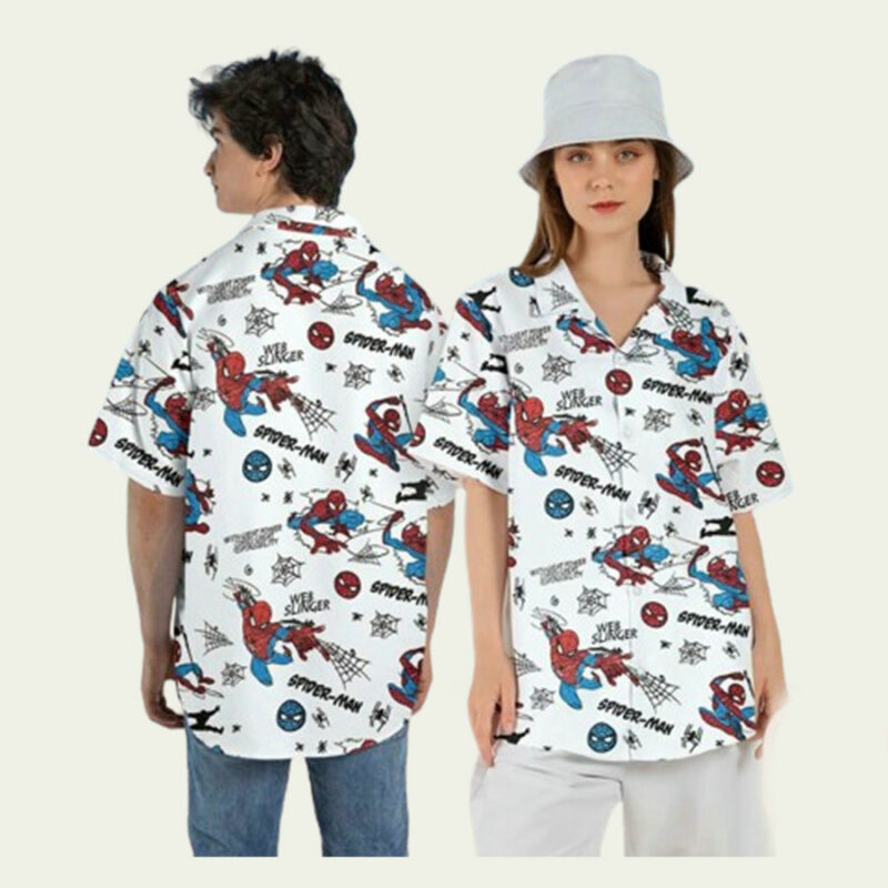 SPIDERMAN HAWAIIAN SHIRT