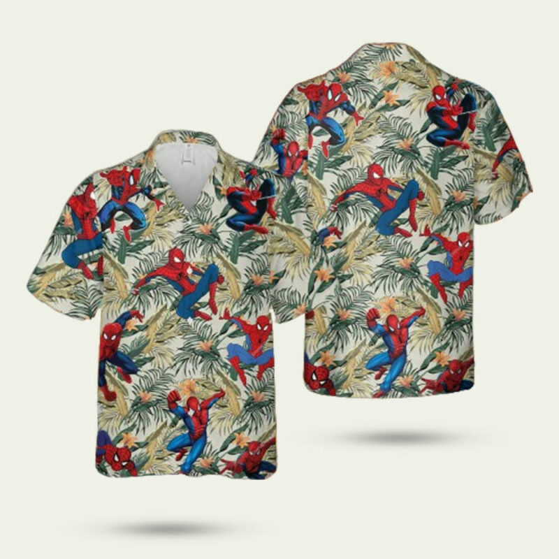 SPIDERMAN SUPERHERO HAWAIIAN SHIRT