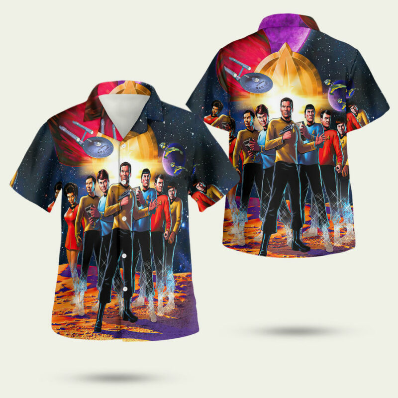 STAR TREK ORIGINAL SERIES HAWAIIAN SHIRT 2