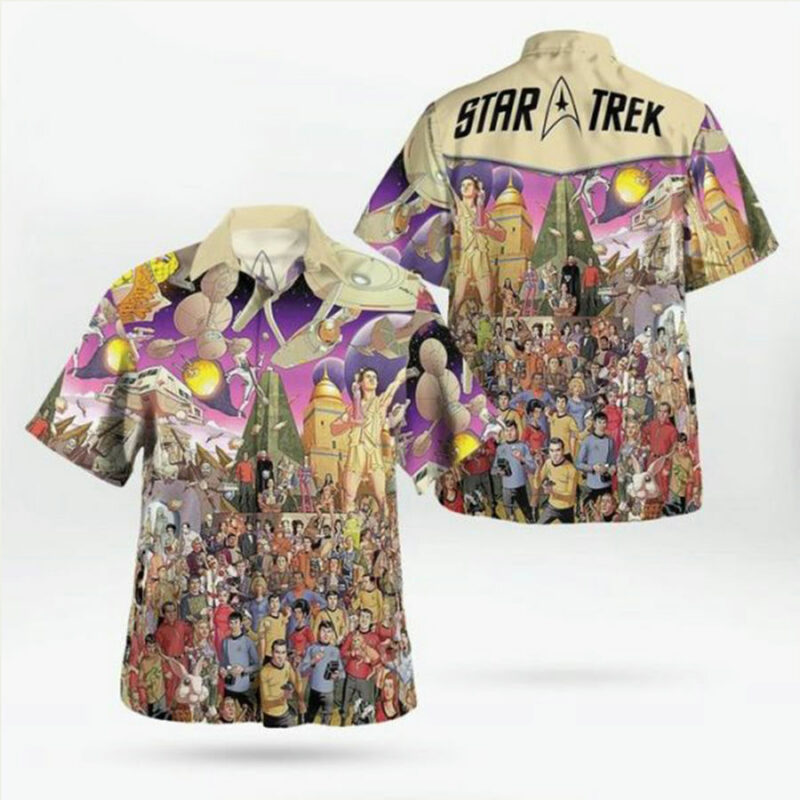 STAR TREK THE ORIGINAL SERIES 50TH ANNIVERSARY HAWAIIAN SHIRT