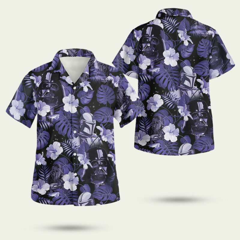 STAR WARS BLACK DARTH VADER HAWAIIAN SHIRT