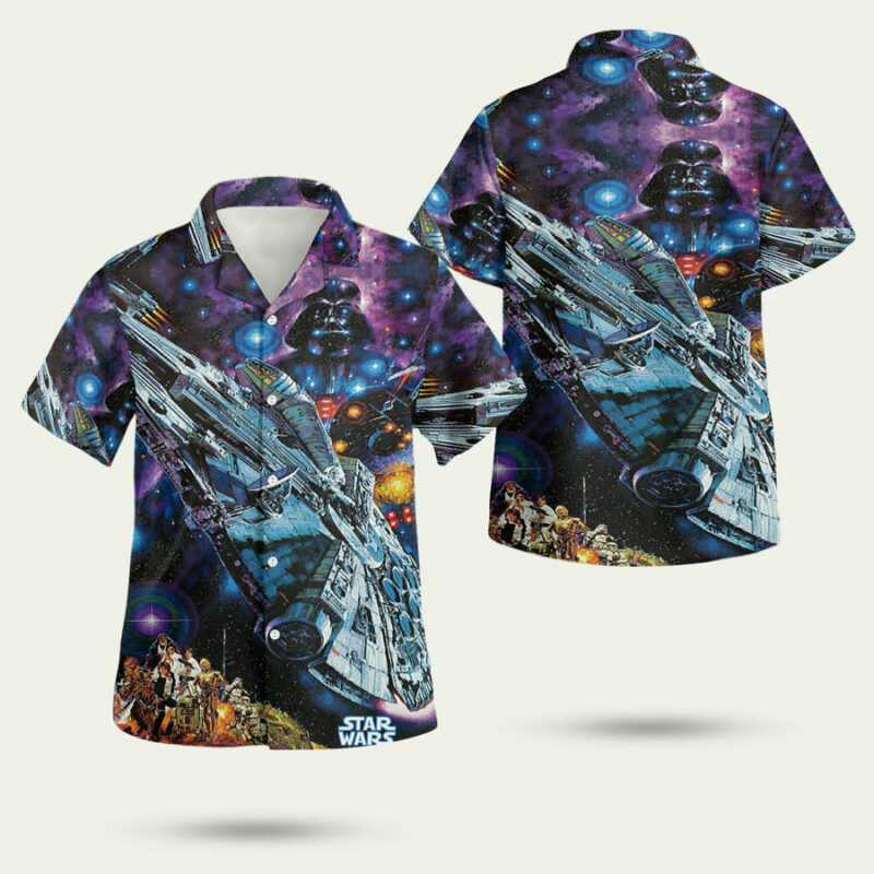 STAR WARS SPACESHIP HAWAIIAN SHIRT