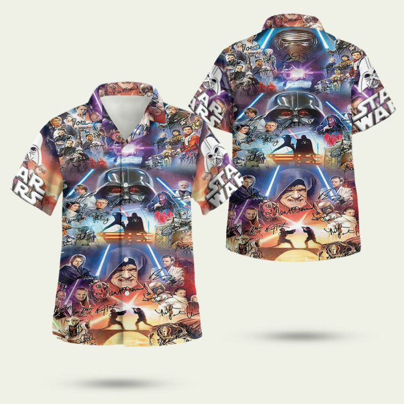 STAR WARS THE POWER OF THE DARK SIDE HAWAIIAN SHIRT