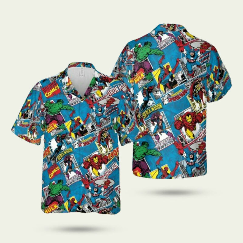 SUPERHERO SPIDERMAN LOVER HAWAIIAN SHIRT