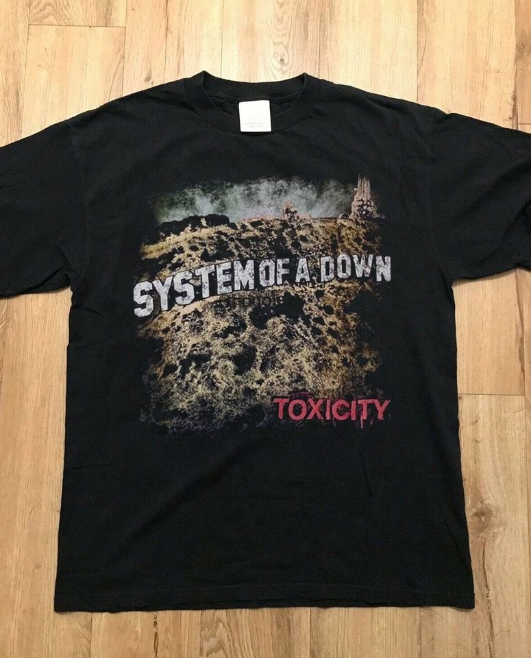 SYSTEM OF DOWN Toxicity Album Tour Concert Tee