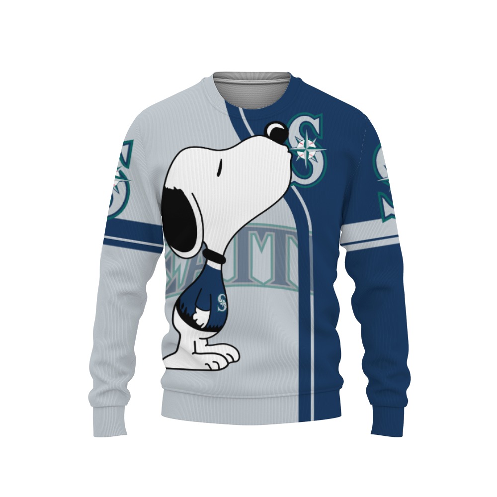 Seattle Mariners Shop Champion Teamwear-3D Sweatshirt