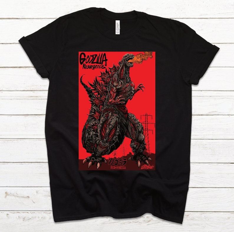 Shin godzilla t shirt, godzilla minus one