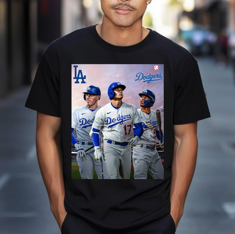 Shohei Ohtani LA Dodgers Vintage Shirt LA Dodgers Merch Dodgers Shohei Ohtani Graphic Tee Handmade Clothing Freddie Freeman Mookie Betts MLB