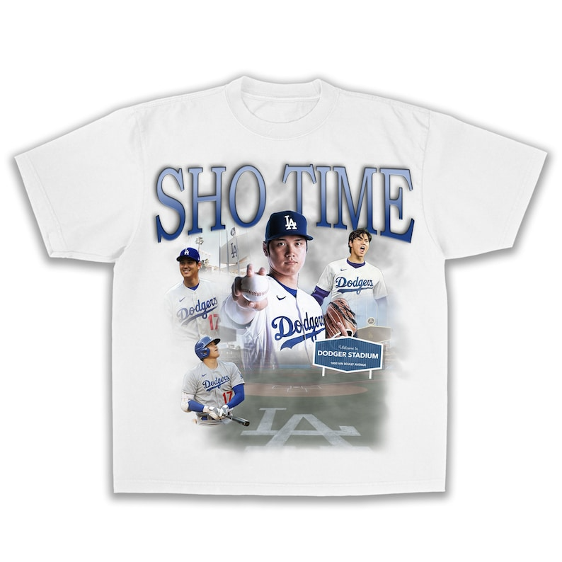 Shohei Ohtani Shotime Dodgers T shirt Los Angeles Baseball