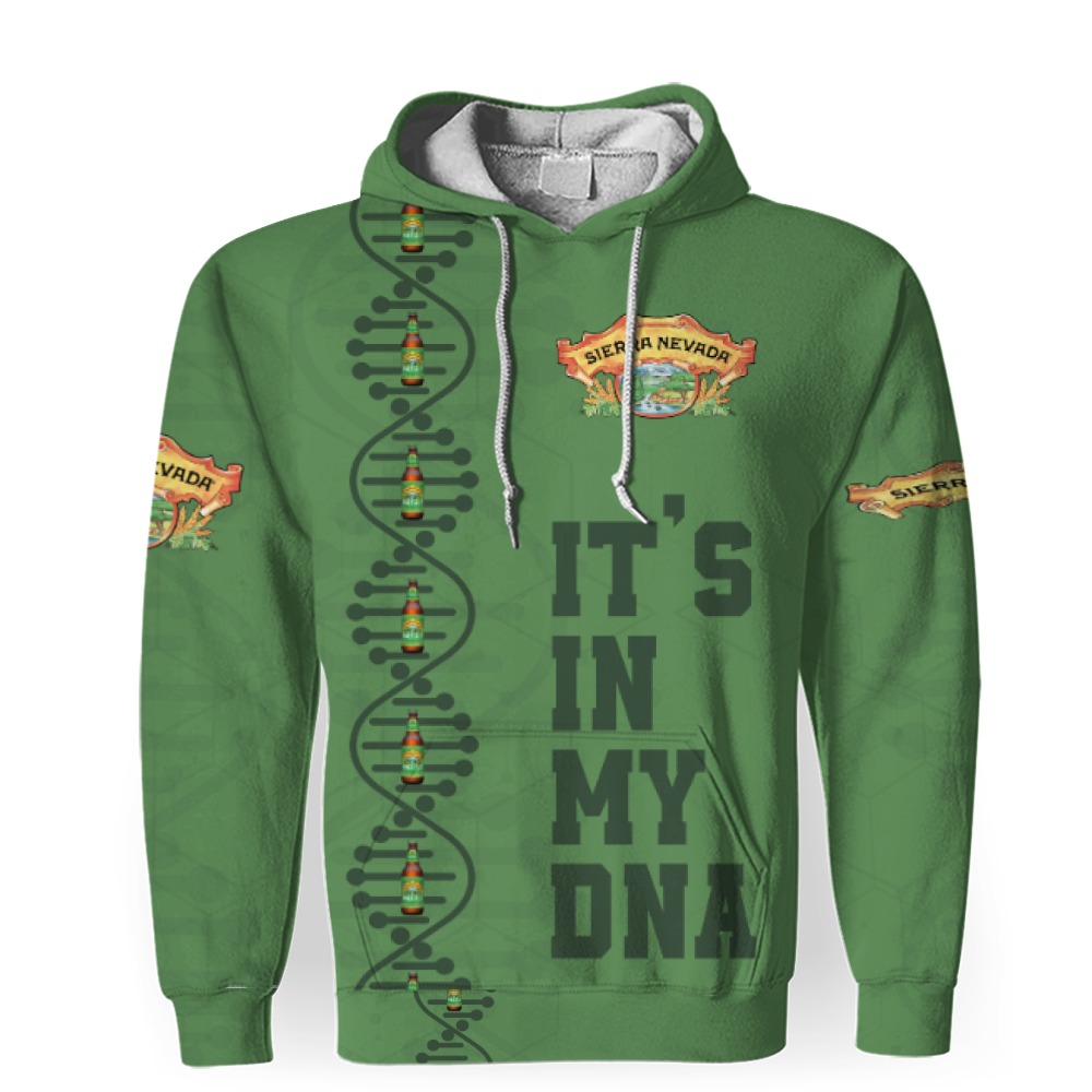 Sierra Nevada Beers It's In My DNA-3D Unisex Hoodie