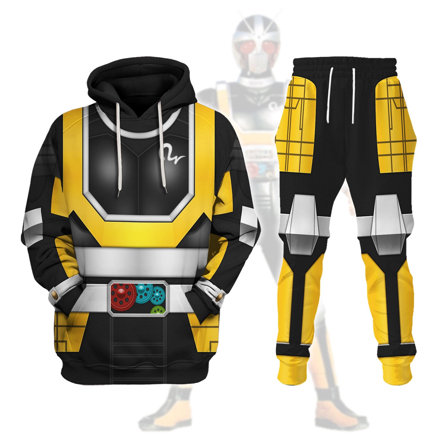 Simulation Super Gold Kamen Rider Black RX track suit 