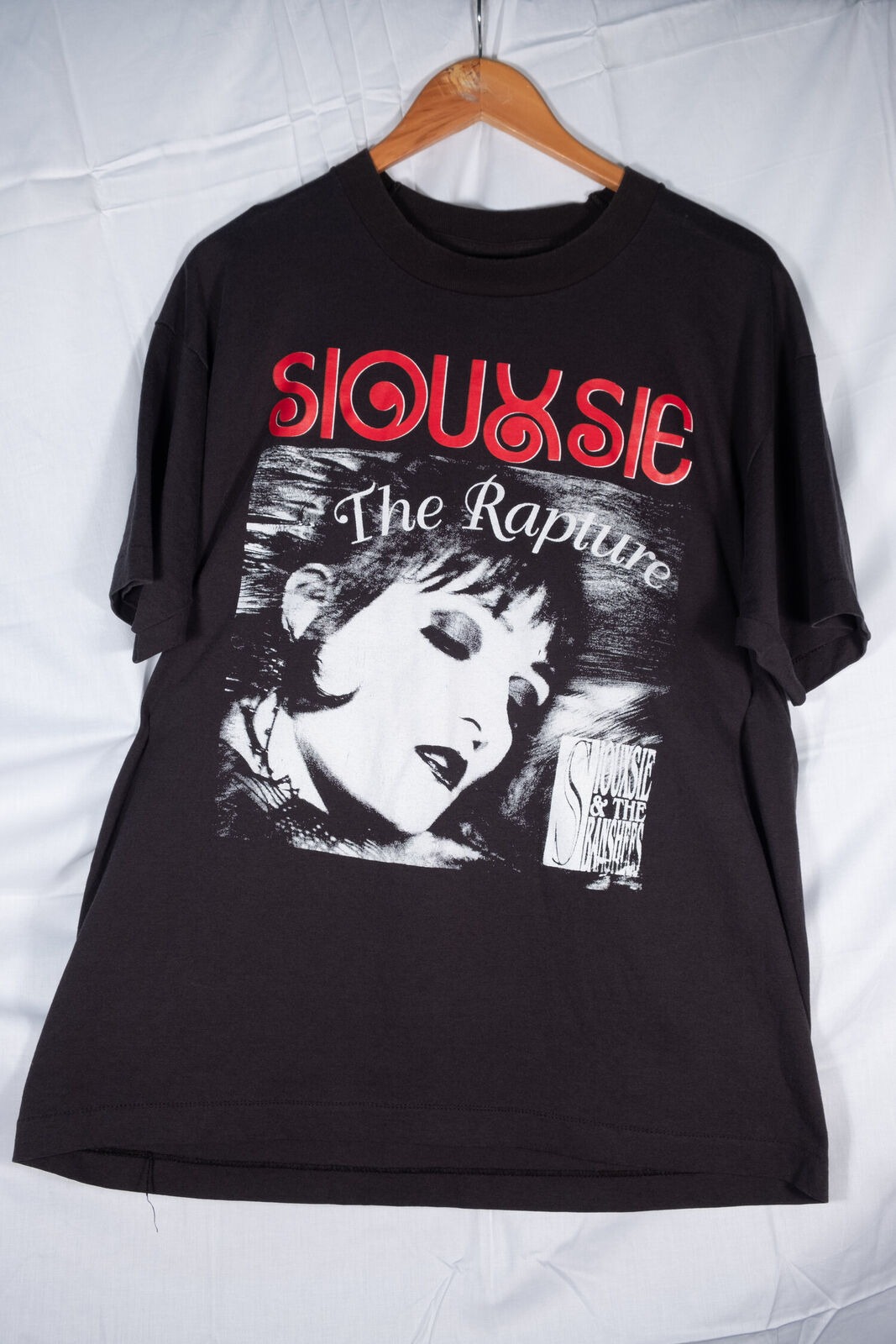 Siouxsie And The Banshees The Rapture Live Cotton Black Unisex T-shirt