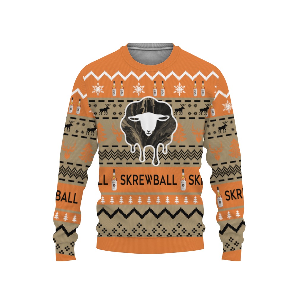 Skrewball Whiskey Shirts For Men With Vintage For Sale-3D Sweatshirt