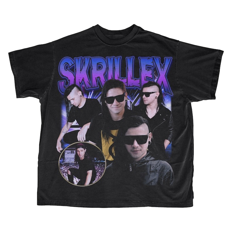 Skrillex, Vintage 90's Rave Tee