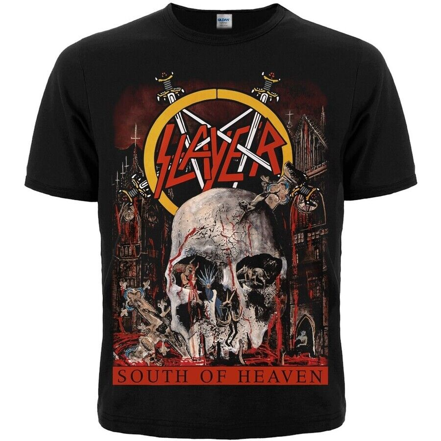 Slayer South of Heaven Black T-Shirt