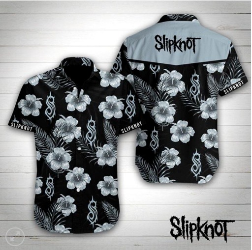 Slipknot Flowers Tropical Hawaiian Shirt, Gift For Men, Couple Shirt, S-5XL