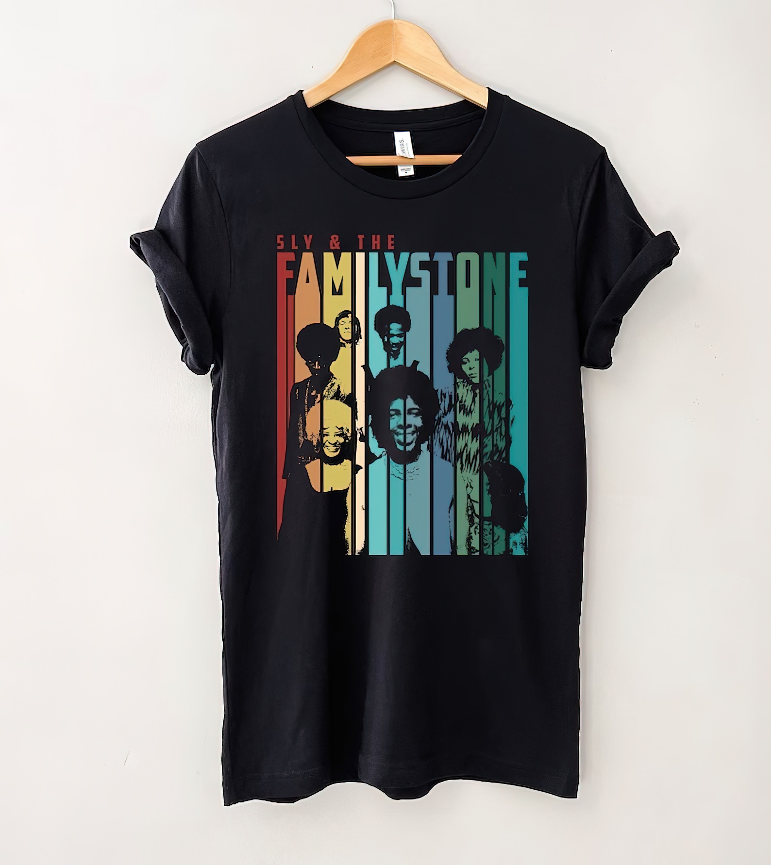 Sly And The Family Stone Retro Vintage T-Shirt, Family Stone Shirt, Music Shirt, Gift Tee For You And Your Friends-gigapixel-standard-scale-2_00x