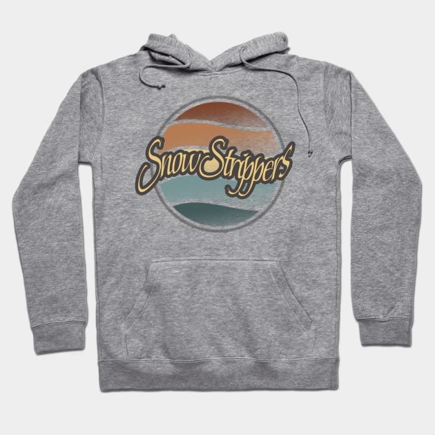 Snow Strippers Retro Waves Hoodie