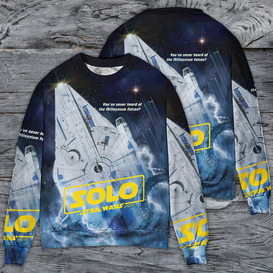 Solo SW Youâve Never Heard Of The Millennium Falcon - Sweater