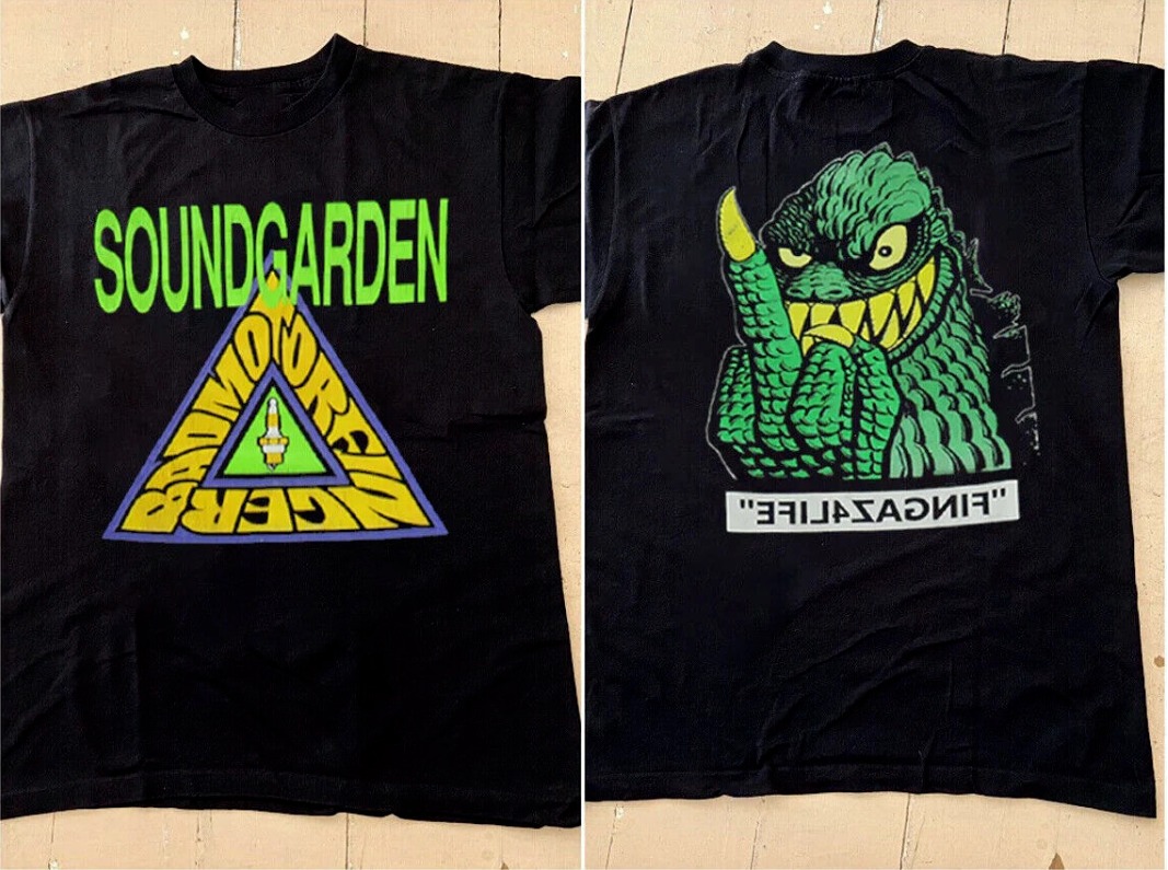 Soundgarden band 1992 Concert Tour t shirt