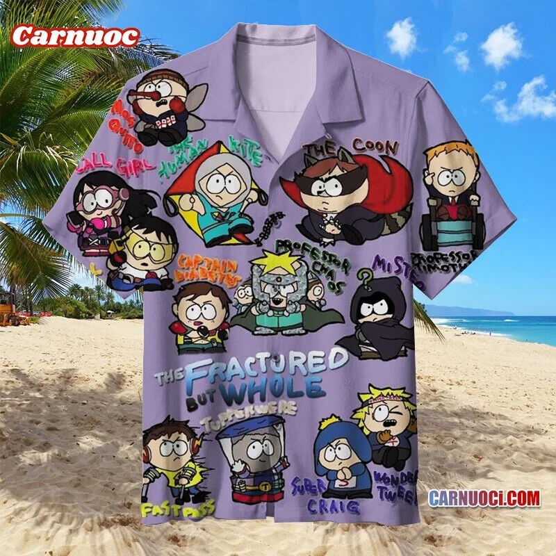 South Park V2 - HAWAIIAN SHIRT, S-5XL US Size, Limited Edition Gift For Fans