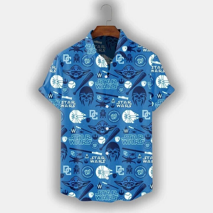 Spaceship Hawaiian Shirt SW-10050, Gift For Men, Birthday Gift, S-5XL US Size