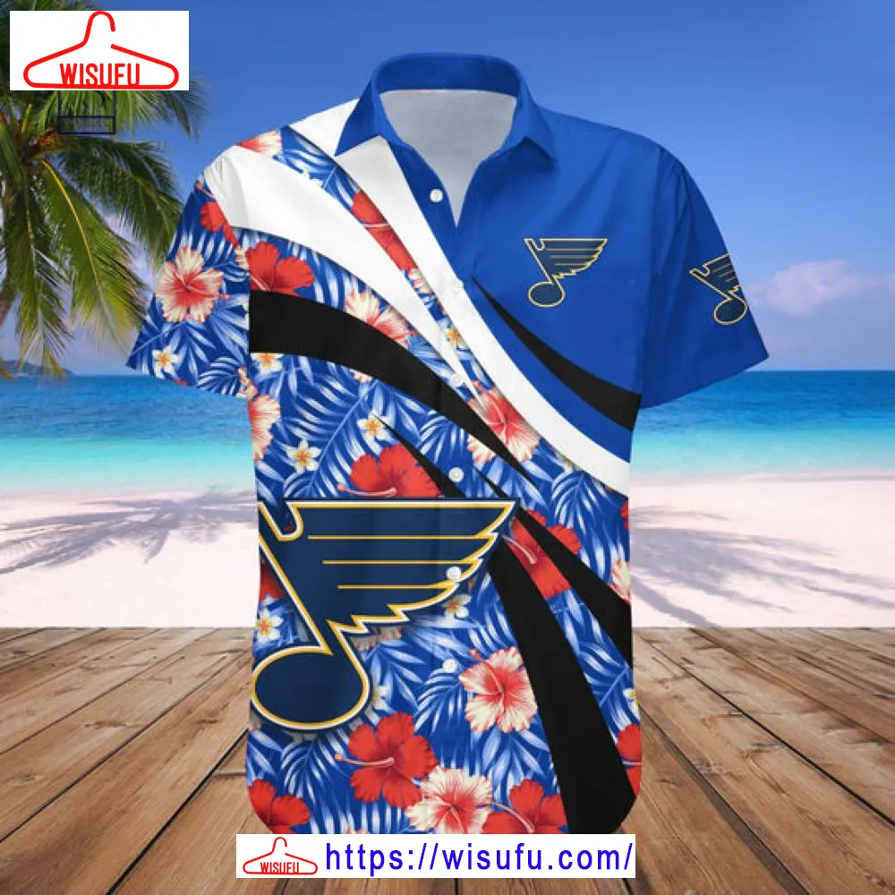 St. Lo-uis Blues Hawaii Shirt, New Fashion Gifts