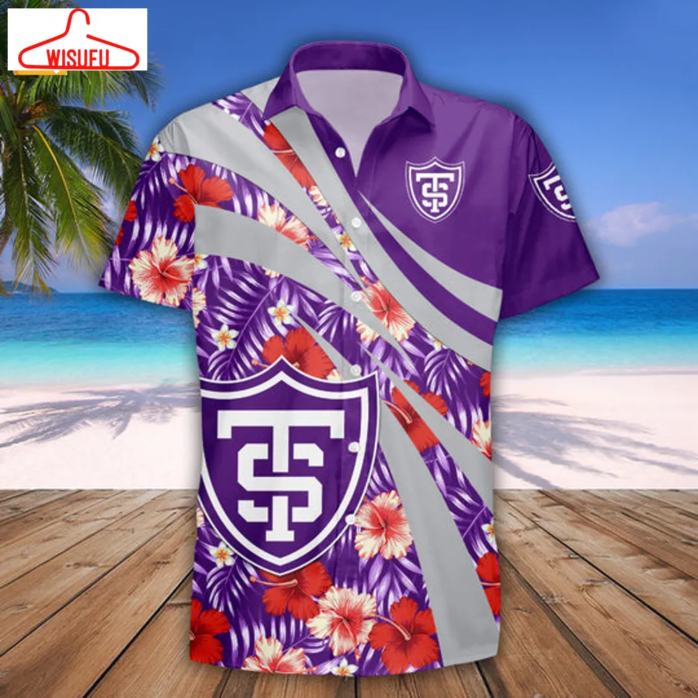 St. Thomas Tommies Hibiscus Sport Hawaiian Shirt, New Fashion Gifts