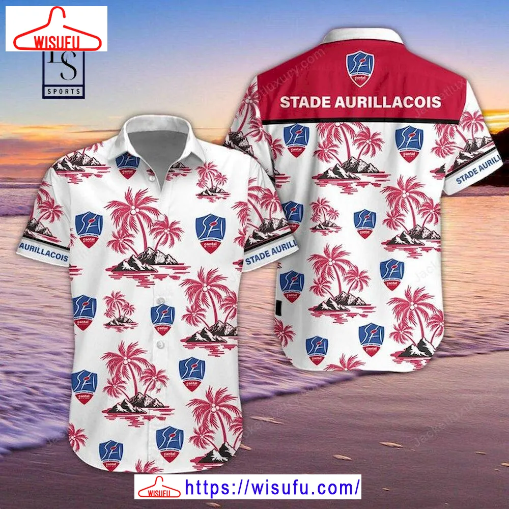 Stade Aurillacois Hawaiian Shirt, New Fashion Gifts