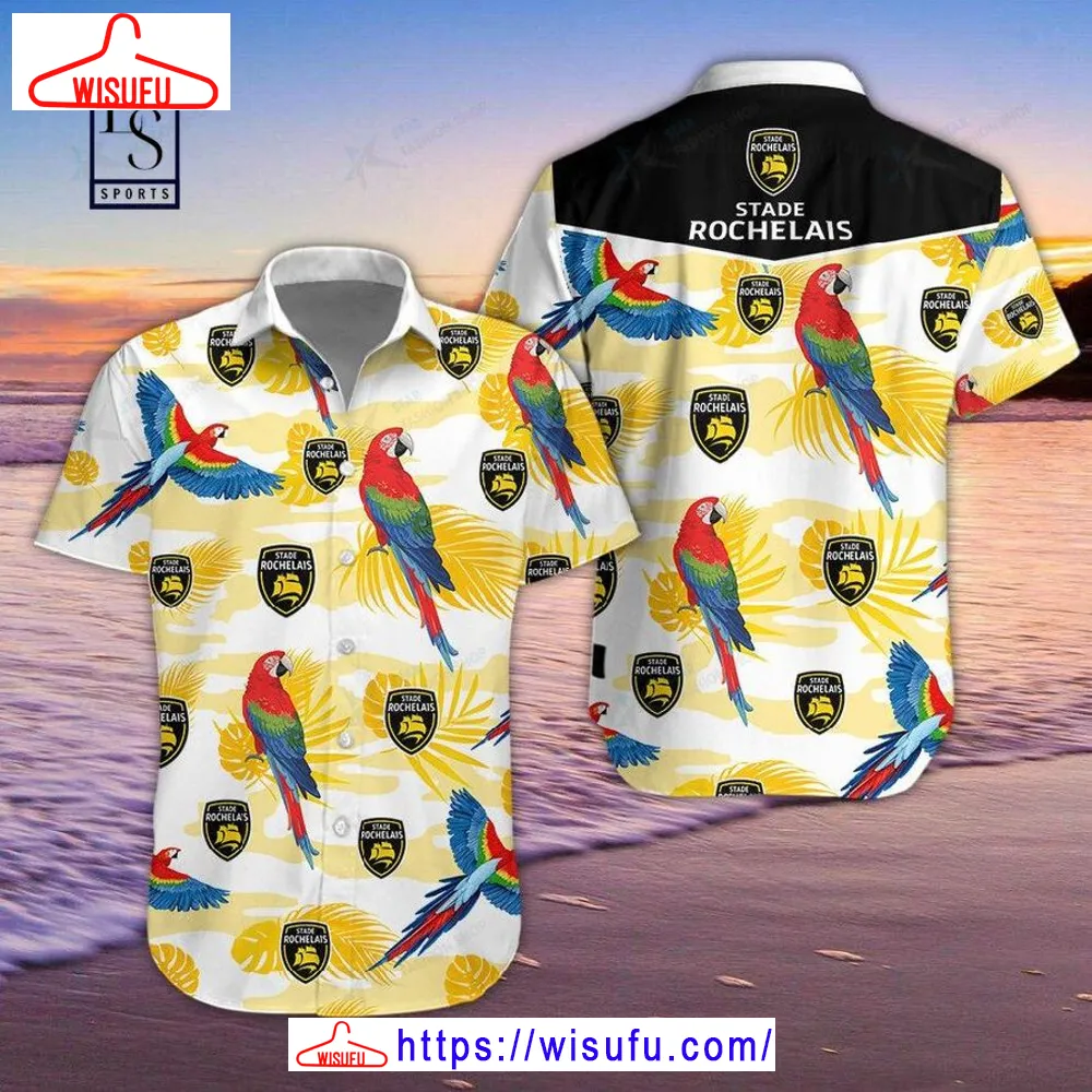 Stade Rochelais Hawaiian Shirt, New Fashion Gifts