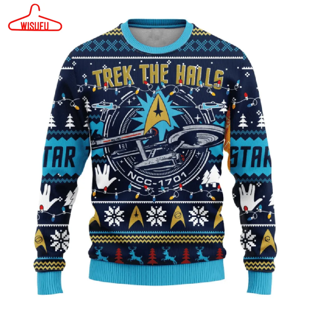 Star Trek Tv Series 3 Ugly Sweater Gifts, Star Trek Tv Series Gift Fan Ugly Sweater