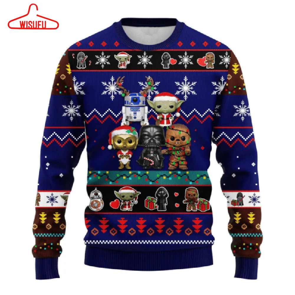 Star Wars 2 Ugly Sweater Gifts, Star Wars Gift Fan Ugly Sweater