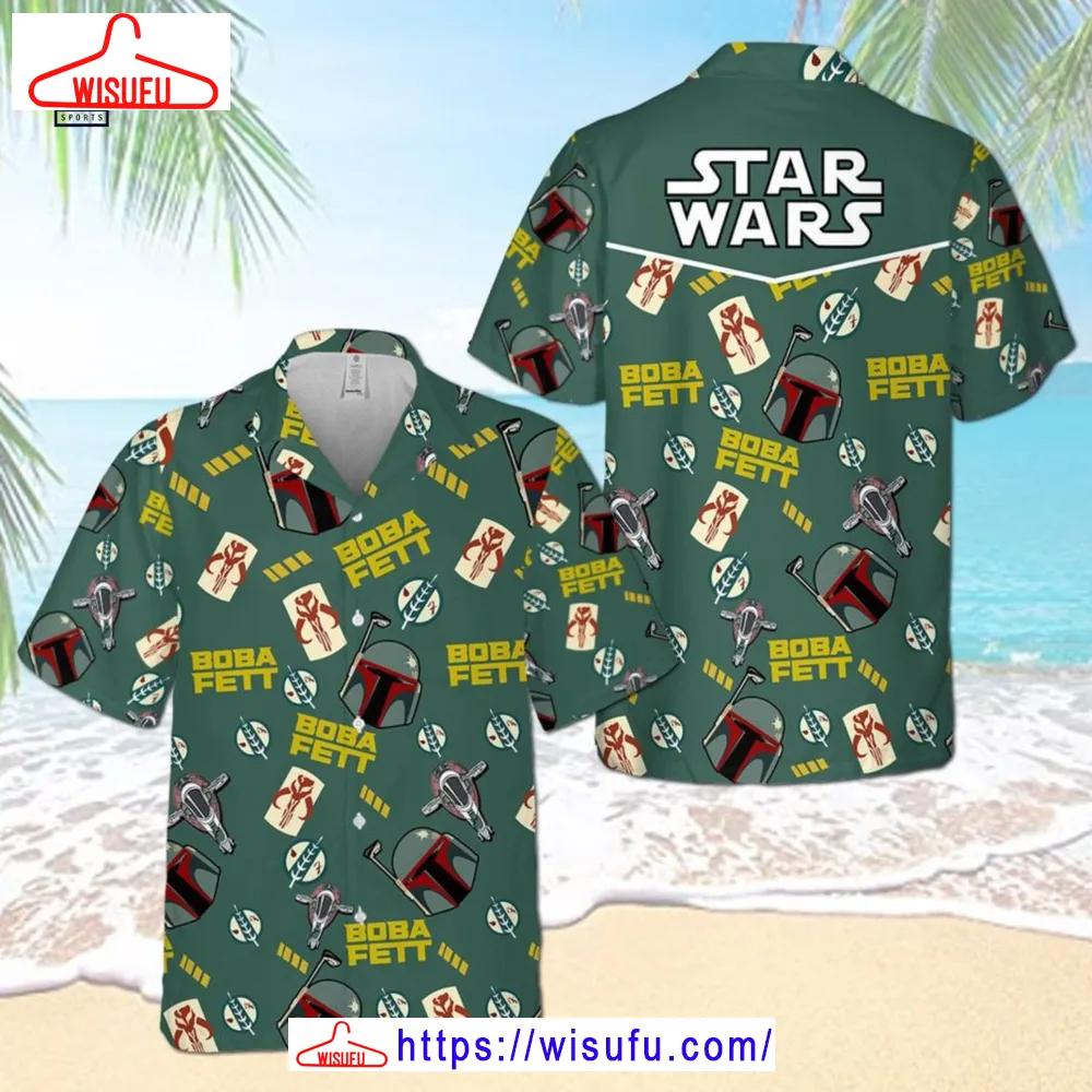 Star Wars Boba Fett Hawaiian Shirt, New Fashion Gifts