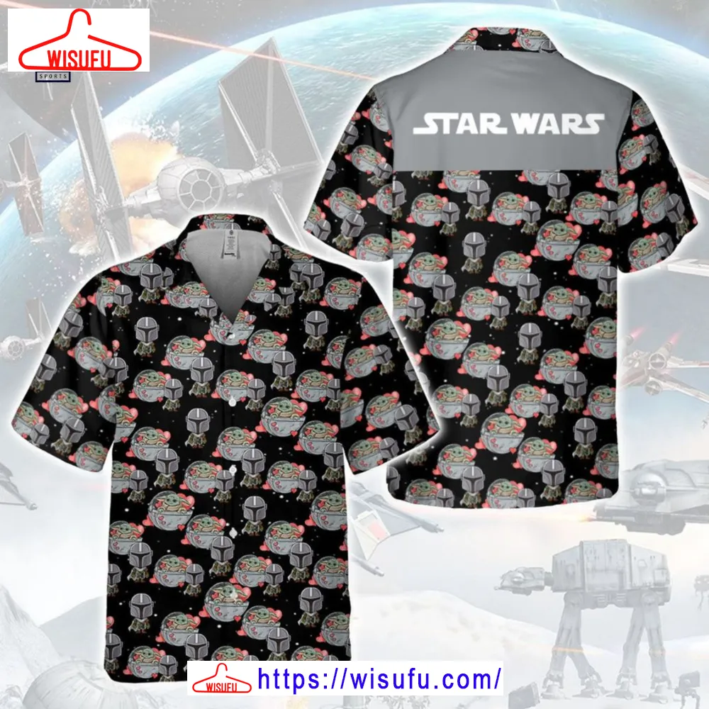 Star Wars Chibi Figure Hawaiian Shirt, New Fashion Gifts