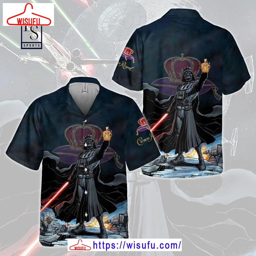 Star Wars Crown Royal Dark Hawaiian Shirt, New Fashion Gifts