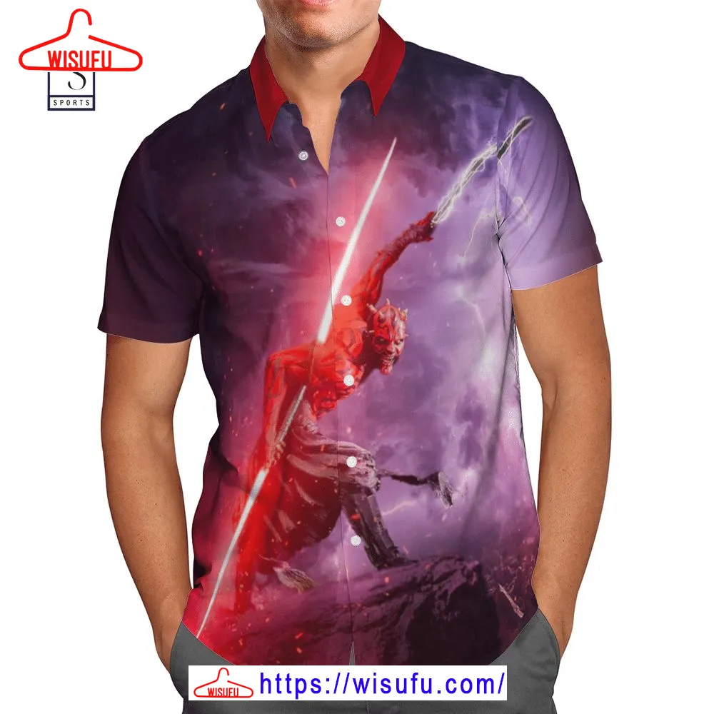 Star Wars Darth Maul Hawaiian Shirt, New Fashion Gifts