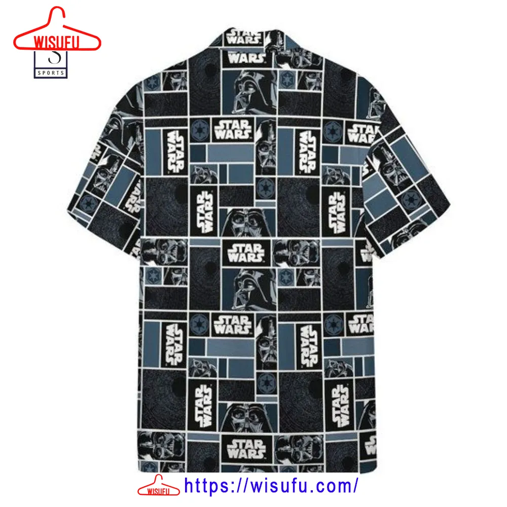 Star Wars Darth Vader Geometric Pattern Hawaiian Shirt, New Fashion Gifts